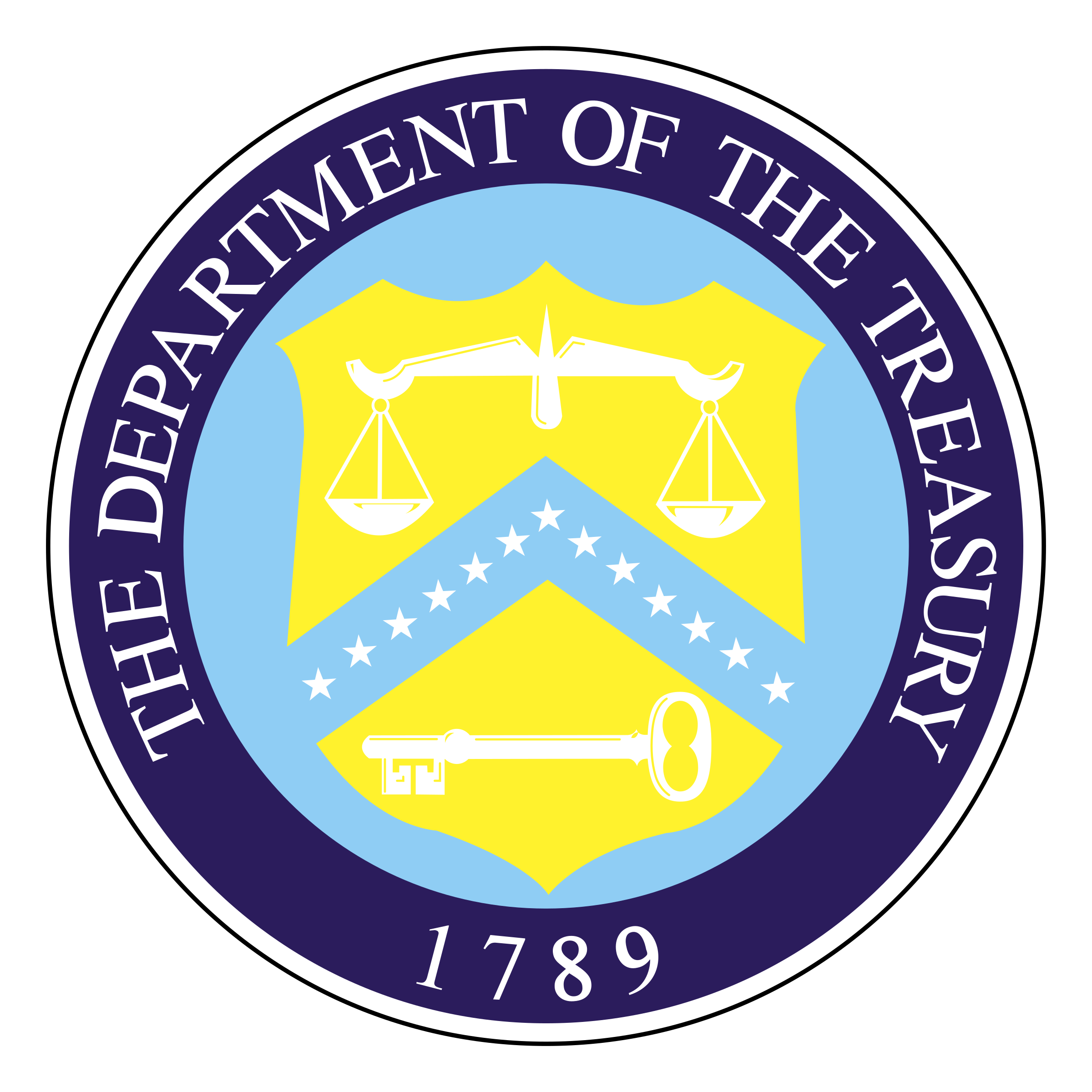US Department of the treasury seal