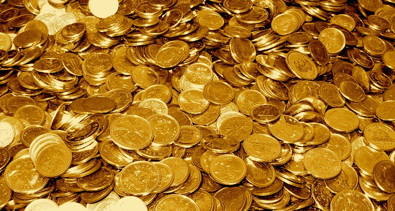 gold coins