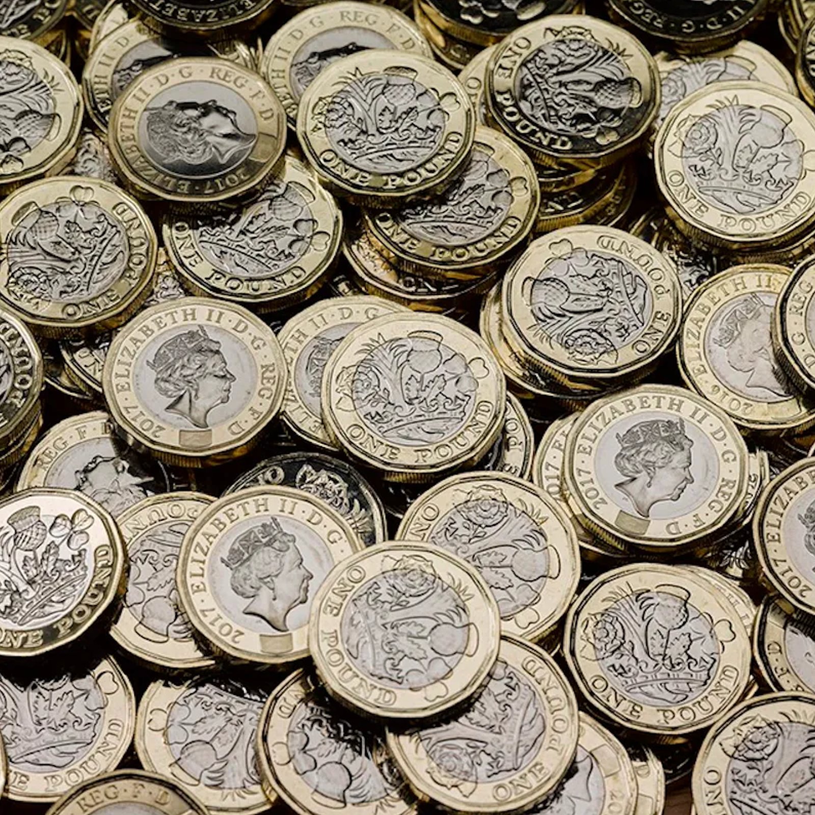 One Pound Coins